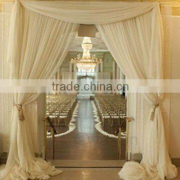 Hot selling piep and drape for wedding stage backdrop decoration