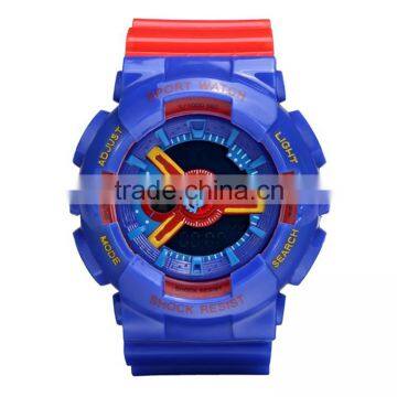 Popular Stylish Stainless Steel Backcase 3atm Water Resistant 2016 New Custom Sport Watch Logo