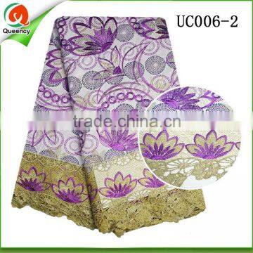 guangzhou wholesale real african wax prints fabric guipure cord lace hollandais wax fabric textile