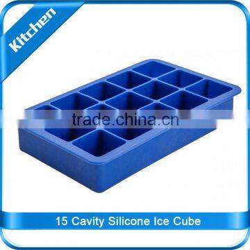 15 Cavity Silicone Ice Cube Tray for Ice cream making summer