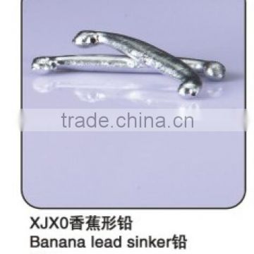 Wholesale fishing net banana lead sinkers