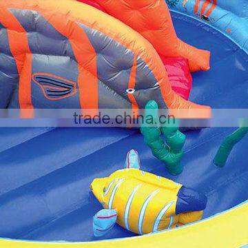 Sea World Bouncing Castle Inflatable for Toddler,fish Inflatable Jumping Castle Big Inflatable Bouncer Castle for Kids photo-2
