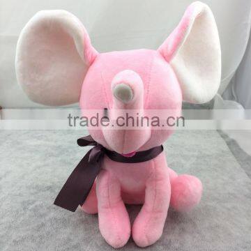 Monogrammed Baby Gift Personalized Embroidered Plush Elephant Birth Announcement photo-4