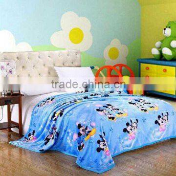 Promotion Cartoon design Flannel Fleece Children Blanket
