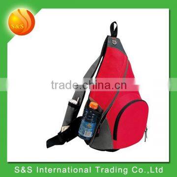 Outdoor durable waterproof sport sling backpack bag