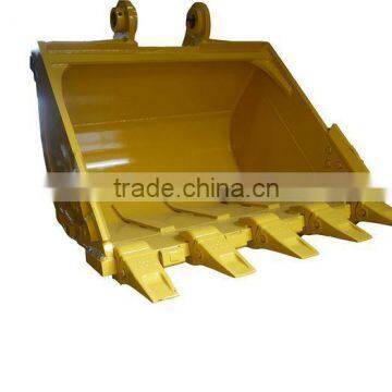 Excavator parts excavator bucket Heavy duty bucket SH380 1.8 CBM