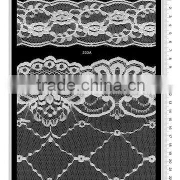 onway textile eyelet nylon lycra bridal border embroidery lace trim