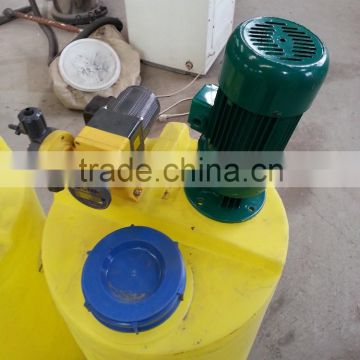 polyethylene mixing dosing tank