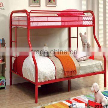 China Factory Army Cot Wrought Iron Metal Double Bunk Bed