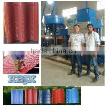 KB-125C spanish tile concrete tile making machine