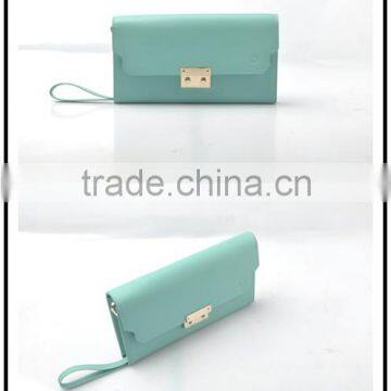 Hot selling Italy leather women wallet with card holder passport cover leather