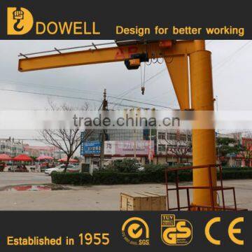 Column Mounted Freestanding 0.25-10ton industrial jib cranes