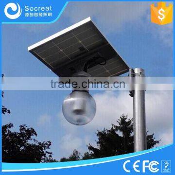 High quality All in One 8W Integrated Solar LED Street Light Garden solarlight Monocrystalline Panel