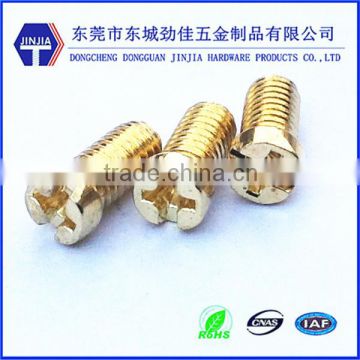 copper-plated screw