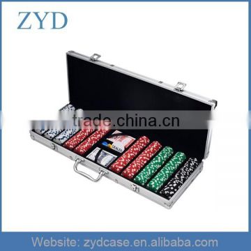 Aluminum 500 Dice poker chip case