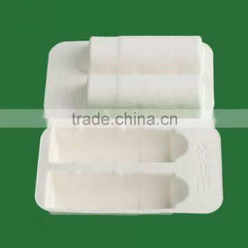 Professional factory made good quality molded sugarcane pulp radio packaging trays