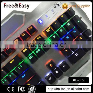 Factory Direct Sell Wired RGB Professional Gaming Keyboard With Multifunction photo-2