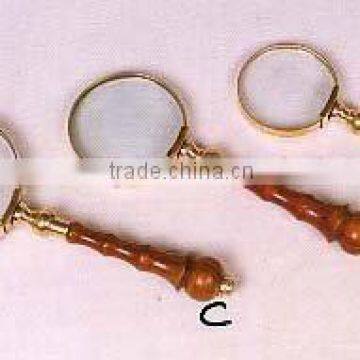 nautical Magnifying glass with wooden box MG1234