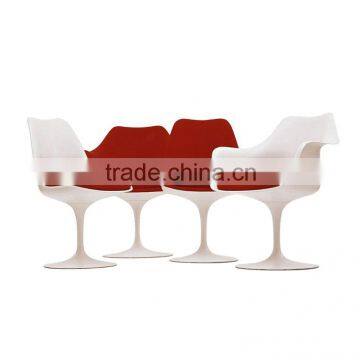 colorful wholesale plastic tulip side dining chair 1028-2