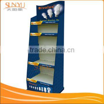 Advertising Retail Floor Display Stands Terminal For Lamb Supermarket