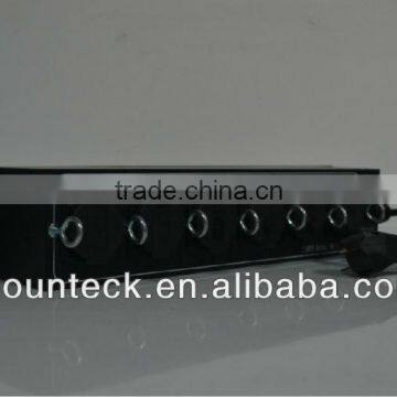 Top Quality 6 Plugs 6 Switchs Power Mixing Console Power Pro Audio Control Switch