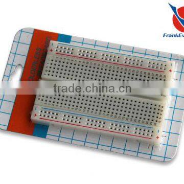 2014 hot sell white 400tps ABS metal reed tie-point 400 solderless breadboard