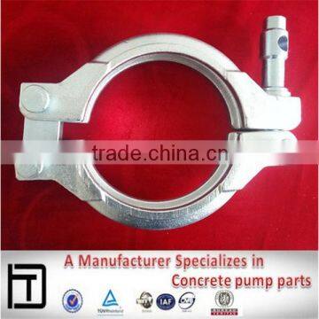 Putzmeister Concrete Pipe Clamps ZX150 6" Bolt Clamp in China
