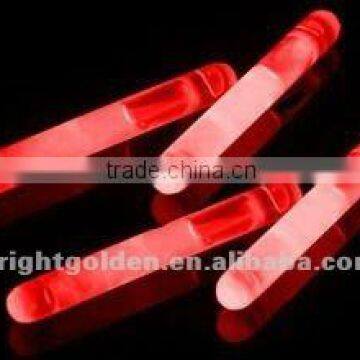 1.5" mini red glow stick