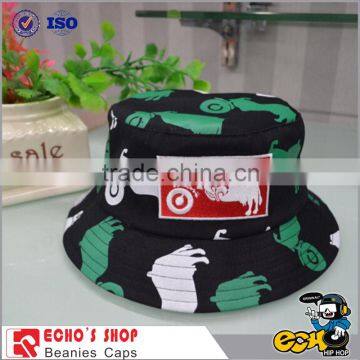 High quality cheap promotion bucket hat with sandwich brim