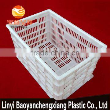 470x315x265mm turnover plastic basket for egg transportation