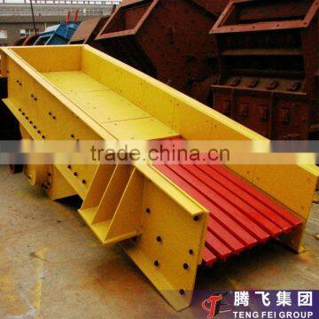 Durable mineral processing mining vibrating feeder