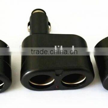 2 Way USB 12V Charger Power Adapter Port Car Cigarette Lighter Socket Splitter photo-3
