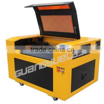 2015 European quality GY 6090 60W 80W 100W CO2 wool felt laser cutting machine