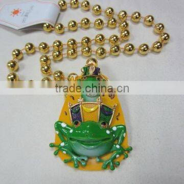 Mardi Gras Beads Plastic MOT Beads Mardi Gras Necklace