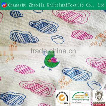 High quality microfiber warp cotton woven printed fabric