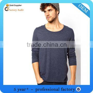 Latest round neck long sleeve t-shirt