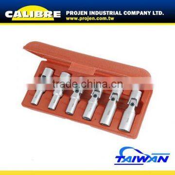 CALIBRE 6PC 3/8 Dr Short Glow Plug Socket set