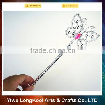 Yiwu Factory Direct Sale Magic Fairy Wand Party Cheap Silver Butterfly Wands photo-2