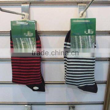 China Socks Manufacturer Wholesale Fashion Stripe Colorful Bamboo Socks Bamboo