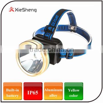 High power Flexible led headlamp Aluminum alloy IP65 led rechargeable headlamp