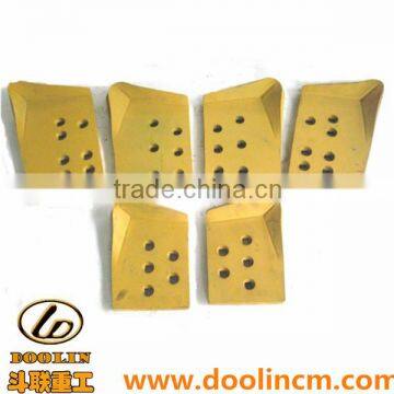 Heavy Equipment Spare Parts Cutting Edge End Bits12mm Thickness Loader Bits End                        
                                                Quality Choice