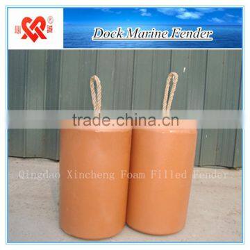 Professional and technical production polyurethane foam filled marine dock fender