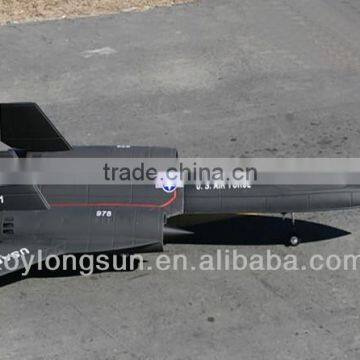 High Speed High simulation SR-71 Electric Powered Jet foam rc model airplane