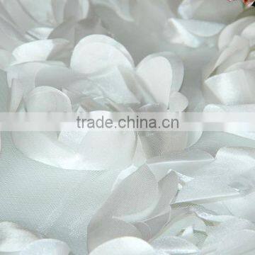 IVORY ROSETTLE TABLE CLOTH /IVORY ROSE EMBROIDERY TABLE CLOTH FOR WEDDING photo-2