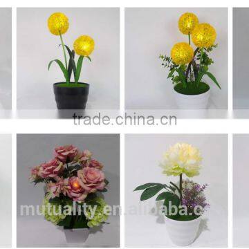 new product 2016 hot selling stunning atrificial flower led flowers