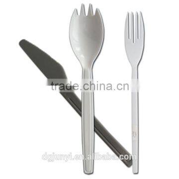 plastic injection parts molding,manufacture customized mould for knife and fork/tableware