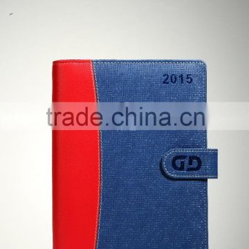 Leather pu custom 2015 diaries notebook, View 2015 diaries