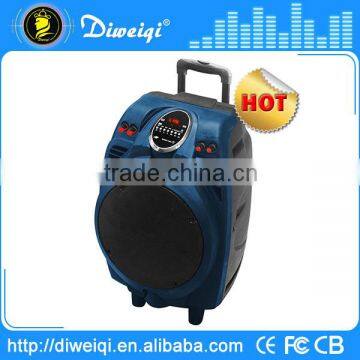 Latest trolley bluetooth portable 8 loudspeaker