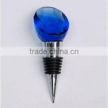 cheap glass bottle stoppers crystal gifts for wedding guest's gift