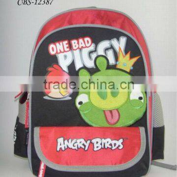 2015 Birds Piggy boys school bag
